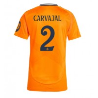 Echipament fotbal Real Madrid Daniel Carvajal #2 Tricou Deplasare 2024-25 pentru femei maneca scurta